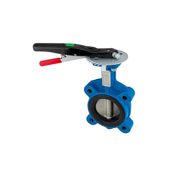 DN100 – DN4000/ 4"-160" Double Eccentric Double Flange Butterfly Valve BS EN593 EN12266