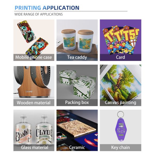 Fully Automatic A3 UV Printer with Colorful Printing Capability and Upgraded Technology