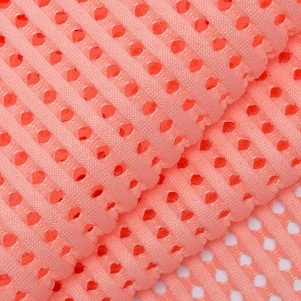 3 - 6mm 350 - 560GSM Warp Knit Mesh 3d Spacer Mesh Fabric For Garment