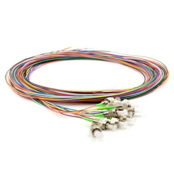 2.0 / 3.0mm Optical Fiber Pigtail Flexible SM MM OM4 OM3 FC 4 - 48 Core For WAN