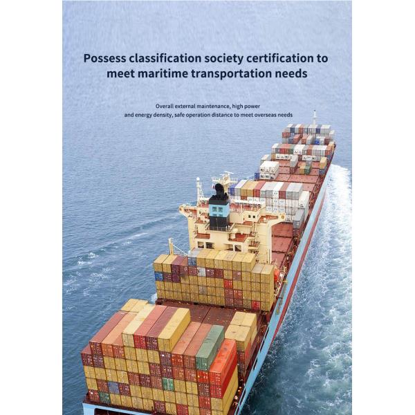 Flexibly configured according to customer requirements Container Energy Storage System