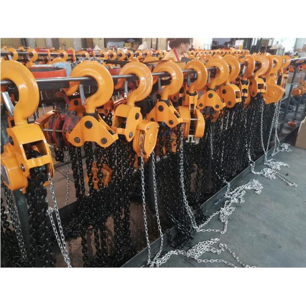 Mine Galvanized Steel 2t Movable Lifting Chain Block