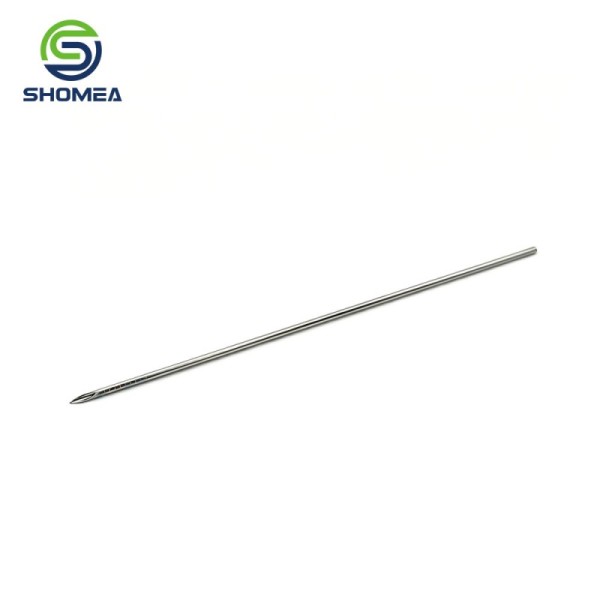 Customized X-Ray Visible Knurled Head Lancet Puncture Needle