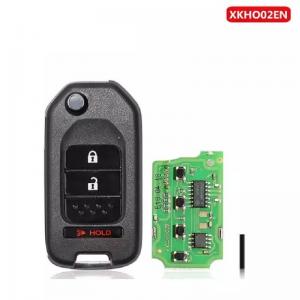 Buy cheap 5pcs Xhorse XKHO02EN Universal Remote Key Fob 2+1 Button for Honda Type for VVDI Key Tool English Version product