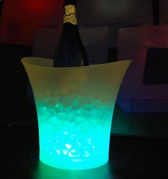 Quality Factory outlet light-emitting led ice bucket hotel bar fell luminous ice bucket for sale