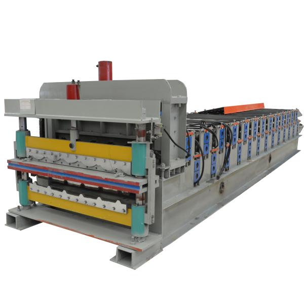 0.3mm Corrugated Roof 380v Double Layer Roll Forming Machine High Efficiency