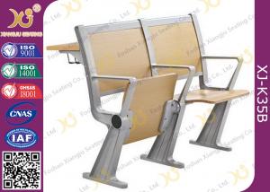 Buy cheap Folded Lecture Hall Seating With Desk , School Furniture Lecture Room Chairs product