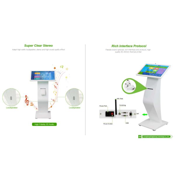 43-Inch Android Smart Video Touch Screen Kiosk Indoor Interactive Information Digital Display Board