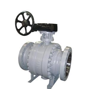 Buy cheap 3 Pieces Trunnion Mounted Ball Valve, API 6D, Fire Safe product