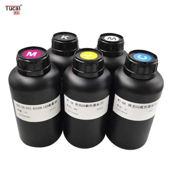 High Quality 1000 ml TAIWAN DONGZHOU UV ink for for RicohG5/G6/Seiko/Konica/Toshiba for Mobile phone case, acrylic, cer