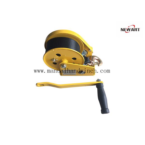 1200 Lbs / 545kg Boat Manual Hand Winch Self Locking Durable Marine Winch Brake