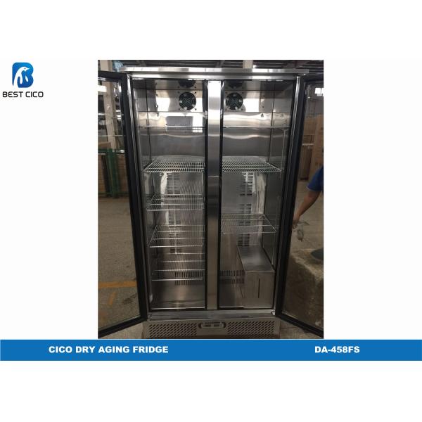Refrigerated Display Cooler Dry Age Meat Cabinet 458L DA-458FS For Beef / Pork
