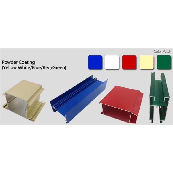 6063/6061 Anodized Aluminum Window & Door Extrusion Profiles
