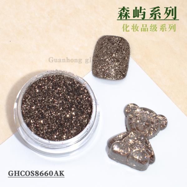 Superflash PET Fine Loose Eye Glitter Powder Titanium Coating For Halloween Makeup