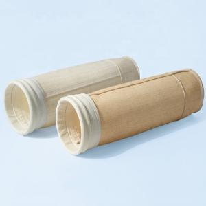 Buy cheap Aramid Singeing High Temperature Filter Bags Anti Alkali product