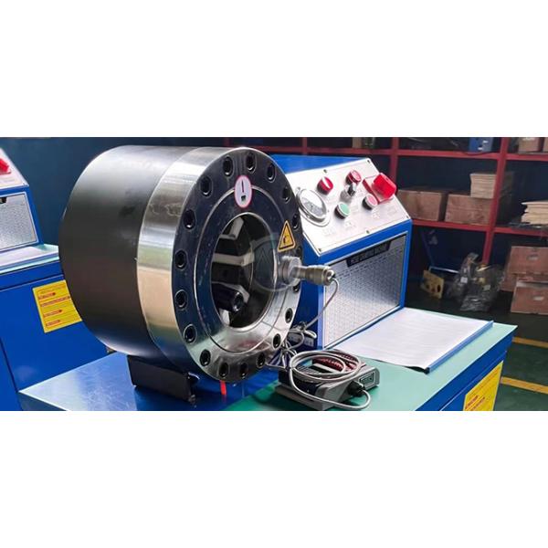 MS-51CG Brake Hose Crimping Machine with 500T Crimping Force High Precision Micrometer and Double Operating Mode