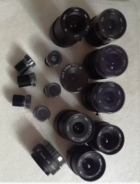 1/2.5" 3.0Megpixel M12 MTV 2.8mm 3MP HD CCTV Camera Lens IR HD Security Camera Lens Fixed Iris F1.2 aperture 4mm/6mm/8mm CS mount lens promotion