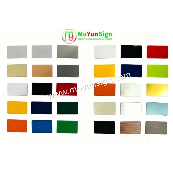 Anti Bacterial Aluminum Composite Panel Metal Material For Wall Panels