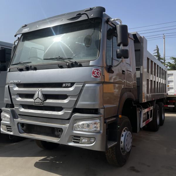 Powerful Sinotruk Howo Dump Truck 375 Right Hand Drive Tipper Truck 21-30T 351-450hp