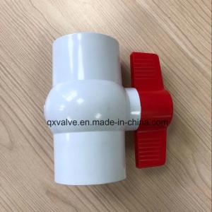 China QX02 Supply Service Long Handle PVC Ball Valve with Long Body and Material on sale