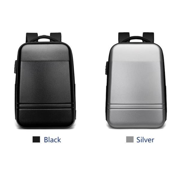 Durable Hardshell Laptop Backpack With Safety Combination Lock Weight Reducing