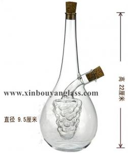 Buy cheap Glass borosilicate oil bottle/Juice bottle product