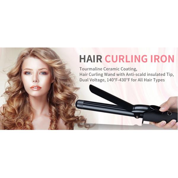 140-430F LCD Curling Iron PTC Fast Heat Up Digital Temperature Control