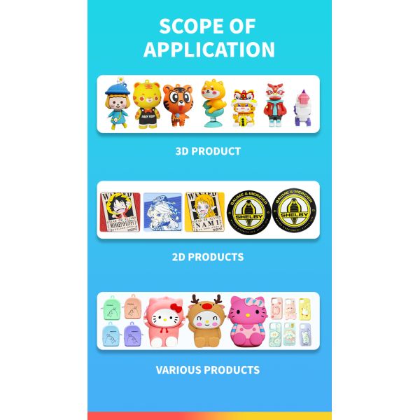 24 Colors Automatic PVC Slipper Upper Dripping Molding Dispensing Machine for Making 2D 3D Silicone Keychains Dolls