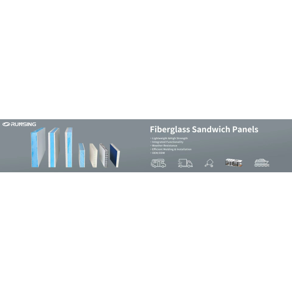 Fiberglass Composite Panel Anti-Aging Stable Damp-Proof Construction Board