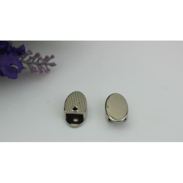 2019 Purse hardware gunmetal color metal cord end clips with screws