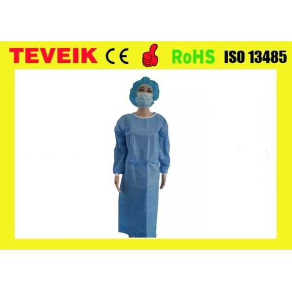 Medical AAMI Level 3 EO Sterile Disposable Reniforced Sterile Surgical Isolation Protective Gowns