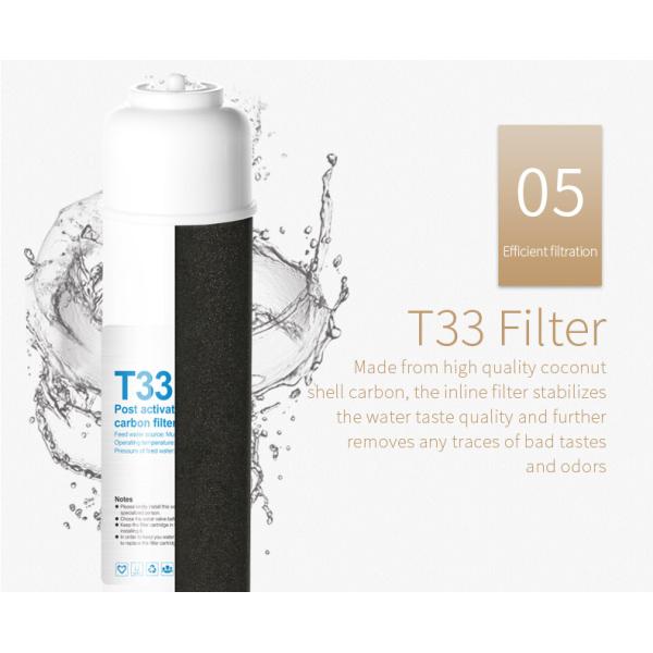 Home Use Countertop Water Purifier With Heater 75GPD 5 Stages Water Filter Purifier