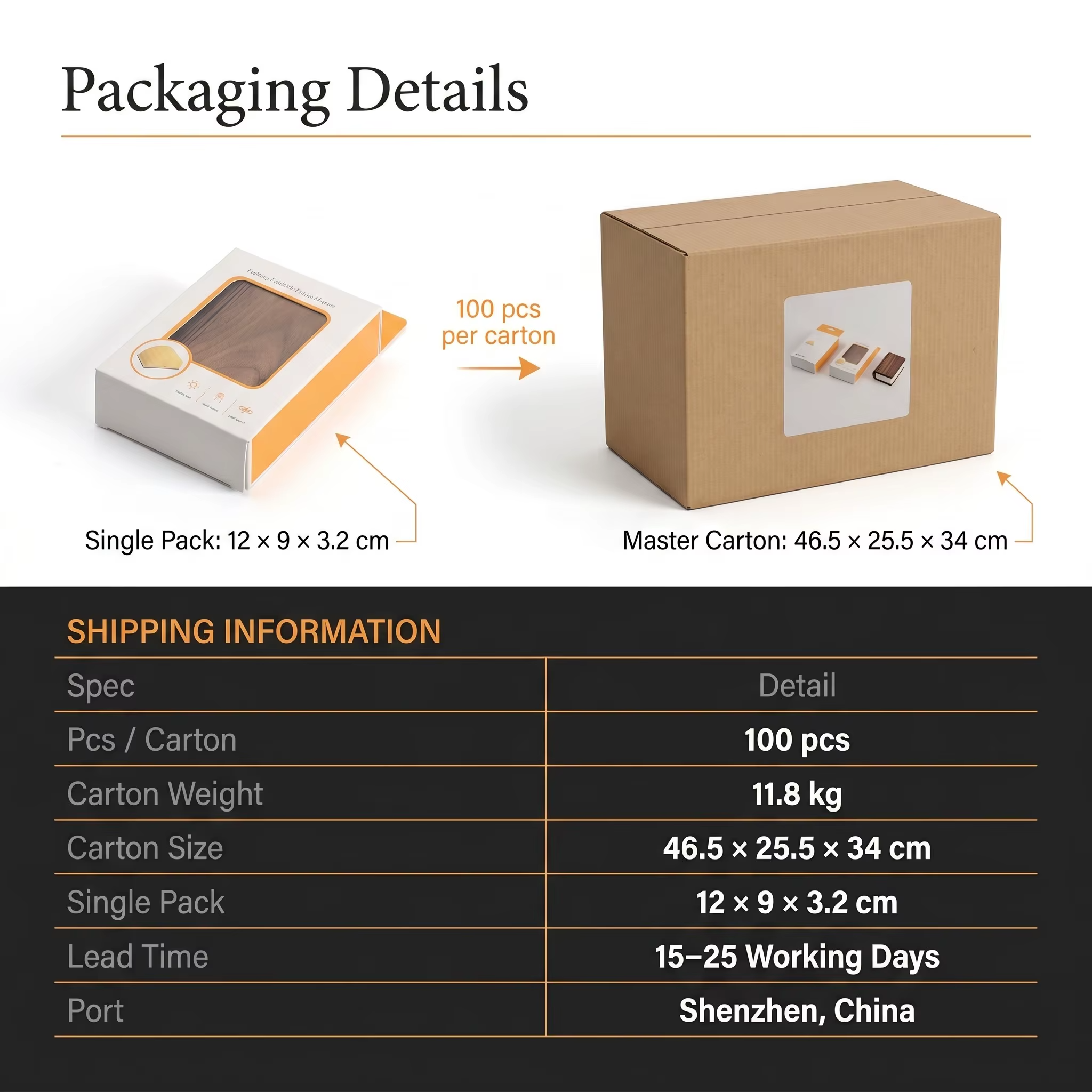 Custom LOGO Foldable Paper Lamp with Refrigerator Magnet LED Night Light Wholesale Promotional Novelty Light Supplier