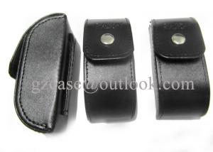 China hand made reading glasses cases for foldable eyewear with back clip on sale
