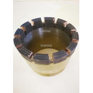 Buy cheap Single tube 130 Diamond core drill bit Hard rock geological drilling impregnated from wholesalers
