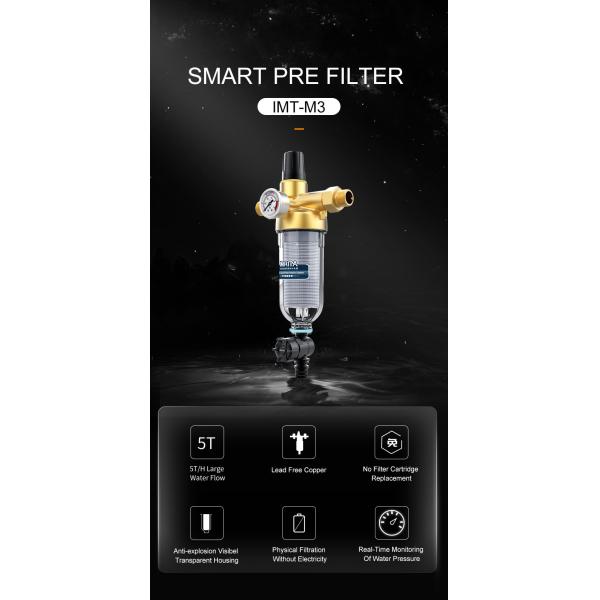 IMRITA Flow 5T/H Whole House Pre Filter Multipurpose Reverse Osmosis