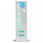 Coin Note Card Access Mobile Phone Charging Station with Touch Screen For