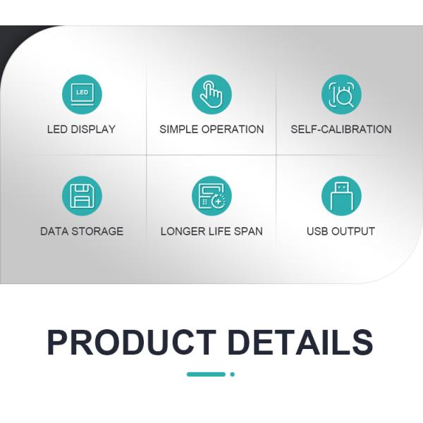 Customized Support Portable Digital Benchtop Touch Screen pH Meter for Laboratory