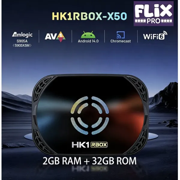 OEM Android TV Box 4K WiFi6 Quad Core Set Top Box