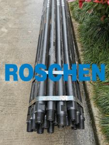 China DTH Drill Rods Head 60 70 76mm Mining Drill Rod For Rotary Drilling on sale