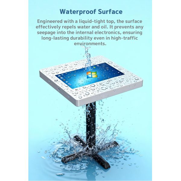 55Inch Android Interactive LCD LED Display Built-In Speaker 1 Year for Restaurant/Hotel Advertising 20-Point Capacitive Touch