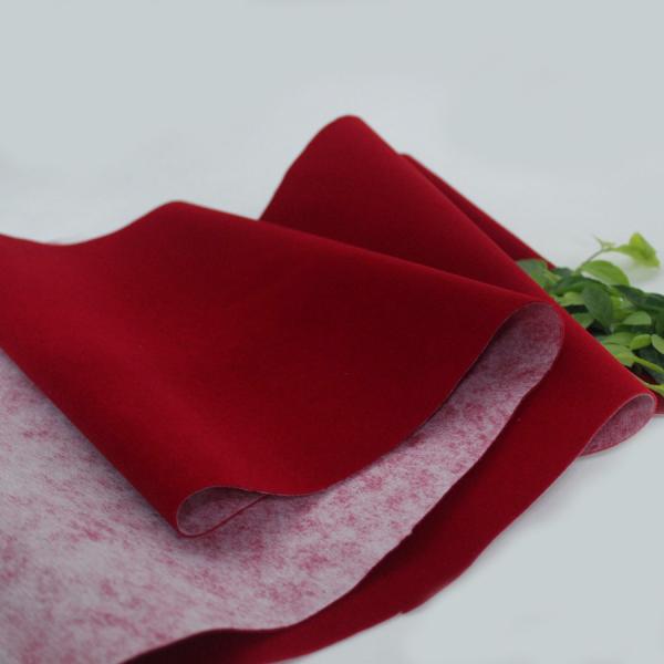 Non Woven Based Velvet Flock Fabric