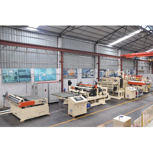 Automatic Hydraulic Expansion High Speed Uncoiler Straightener Feeder Machine