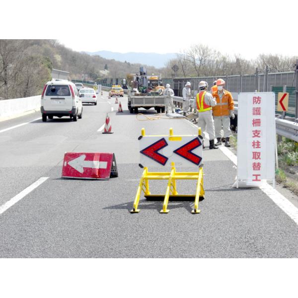 Lightweight Welding Collapsible Barricades Electrostatic Spraying 25KG/Unit