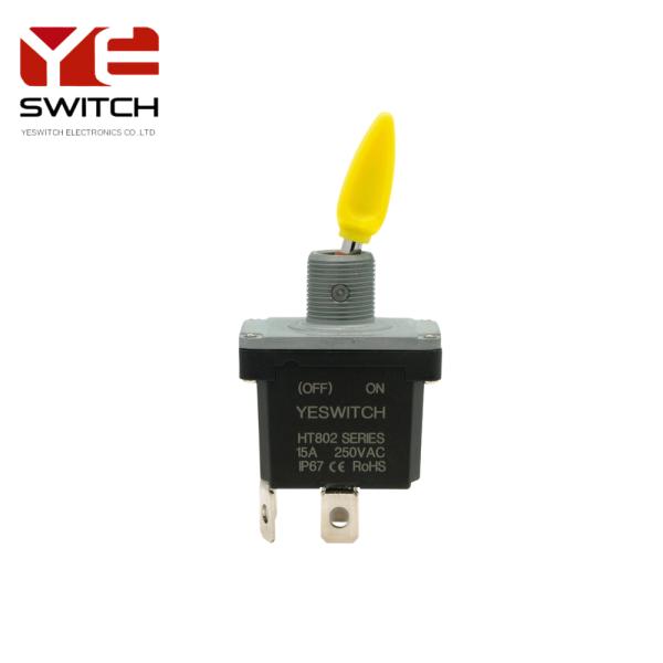 Reliable (on)-off-(on) Metal Toggle Switch For Heavy Equipment