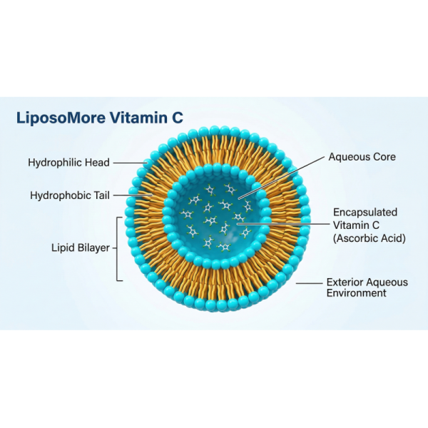 Liposomal Vitamin C With Enhanced Bioavailability For Solid Drink Powder And Liquid Drop