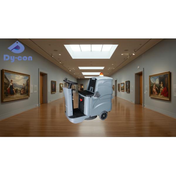 Compact Ride On Scrubber For Museum Cleaning