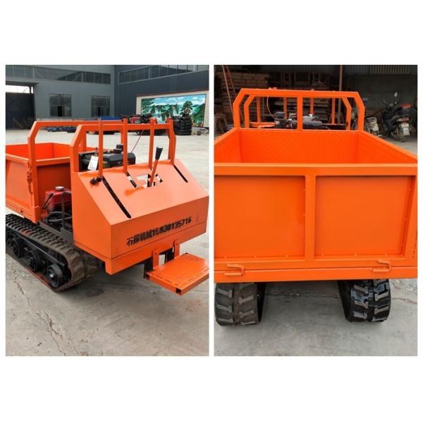 Diesel Engine Farm Mining Hydraulic Track Crawler Mini Dumper Track Transporter 2MT Capacity