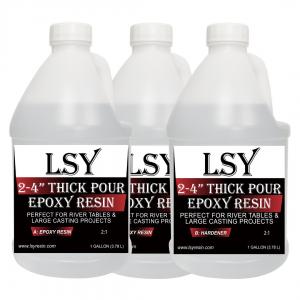 China LSY 4 Deep Pour Casting & Art Resin 3Gal Kit on sale