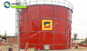China Bolted Steel Food Product Liquid Storage Tanks 0.40mm Double Coating on sale